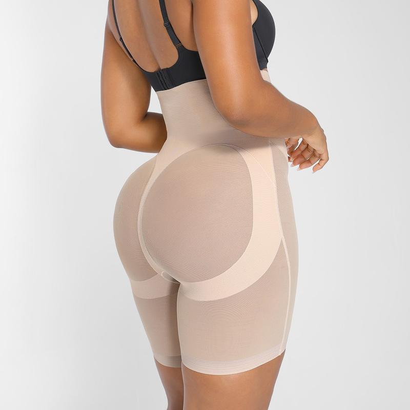 Women's Seamless High Waist Mesh Breathable Sculpting Shapewear Pants