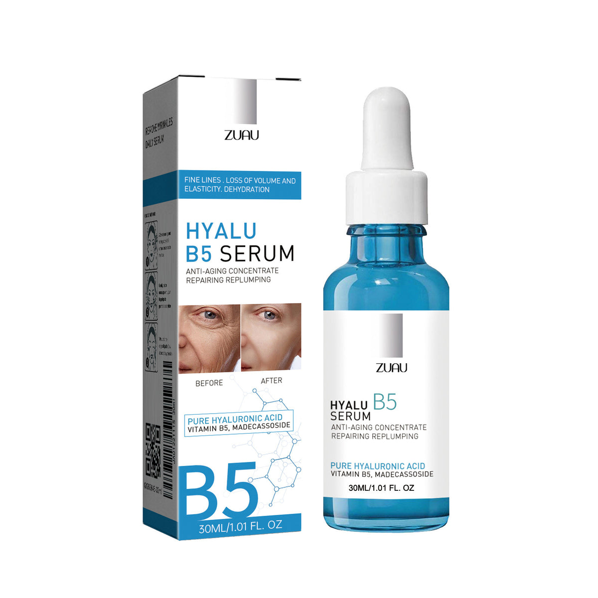 B5 Anti-Wrinkle Firming Facial Essence 30ml Hydrating Brightening Serum