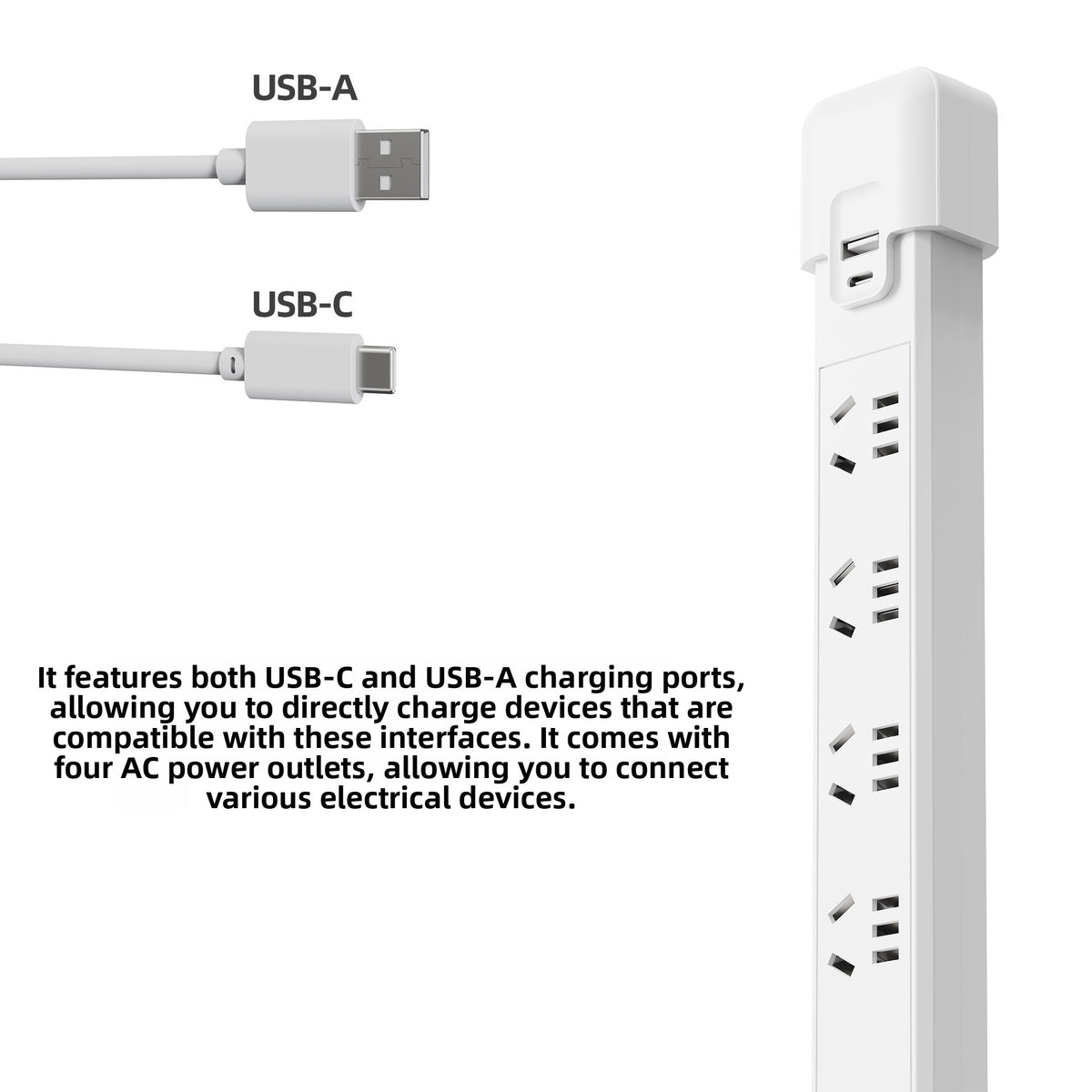 Reconfigurable and expandable power socket