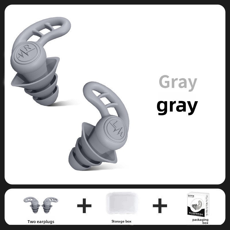 Soft Silicone Noise Reduction Earplugs