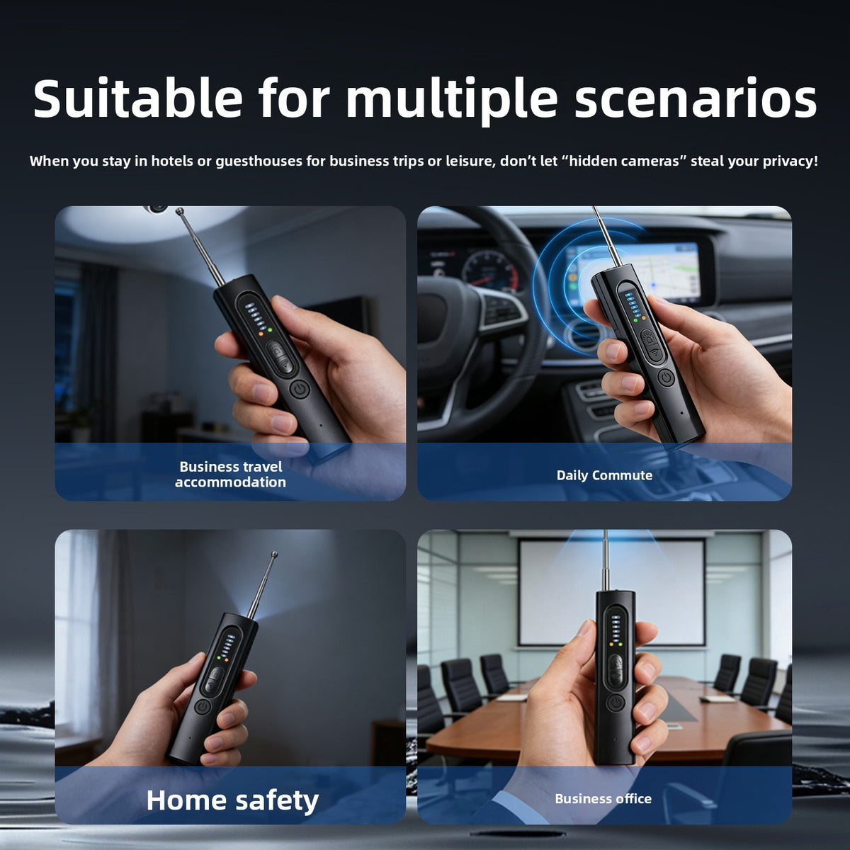 Portable Wireless Camera Detector