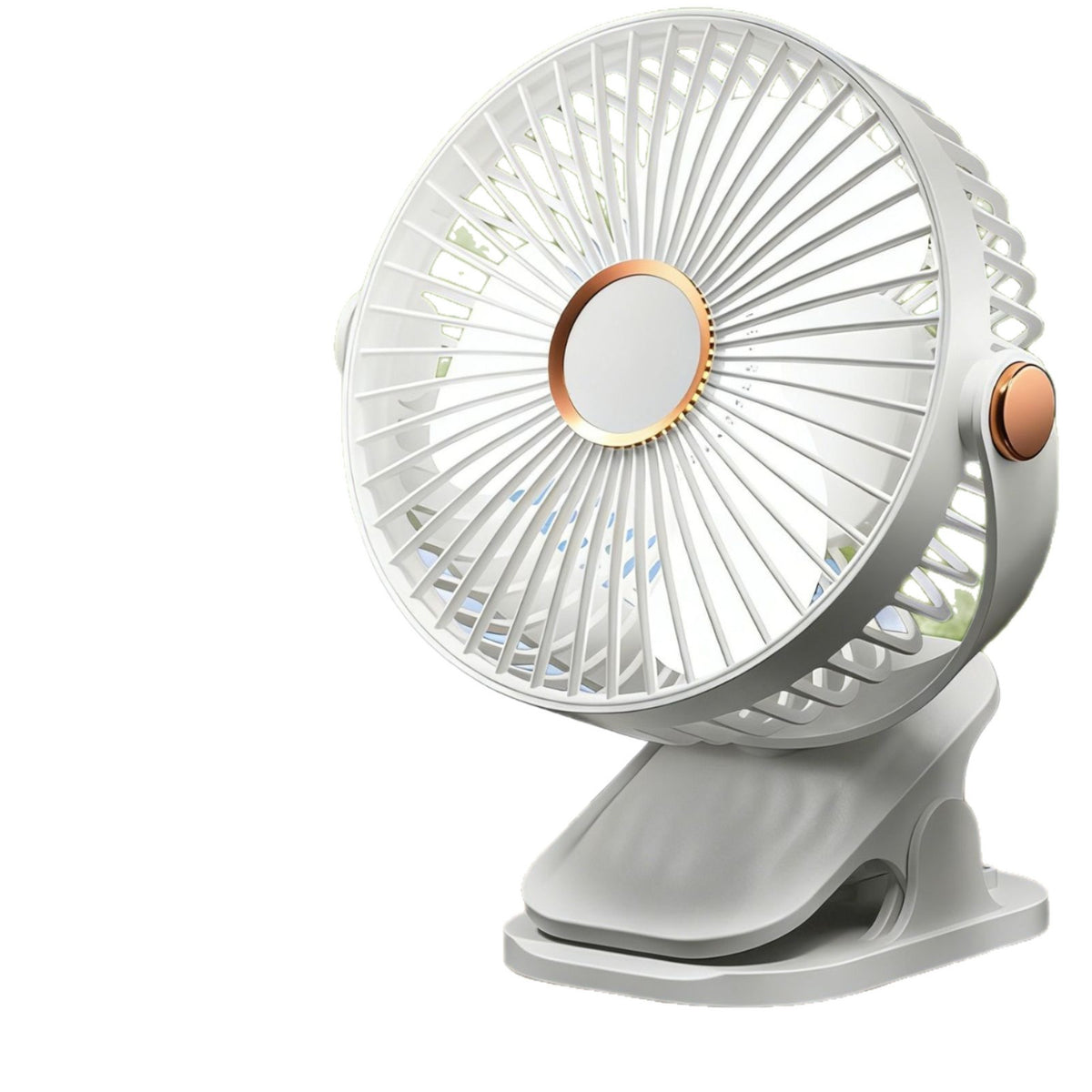 Clip-On Desktop Fan with USB Charging and Long Battery Life