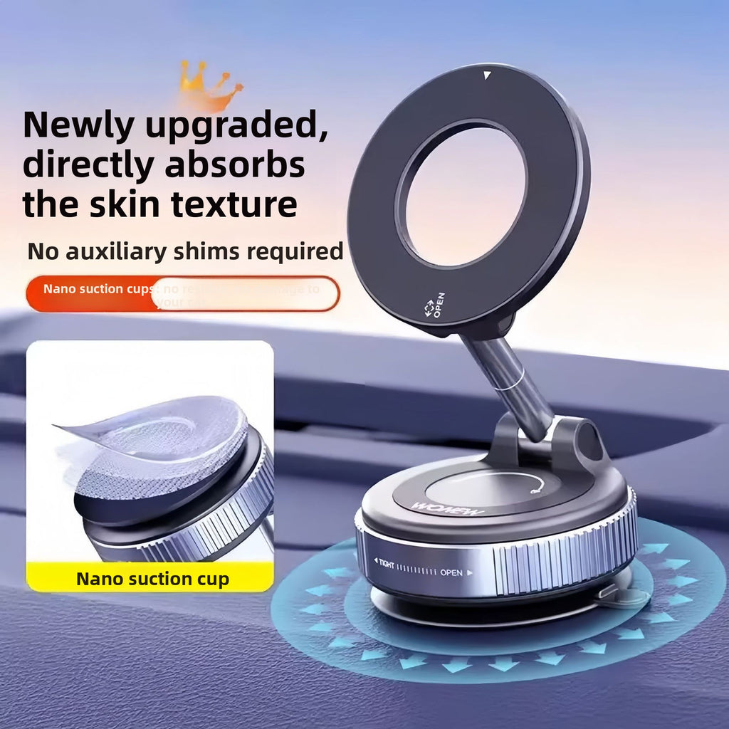 X68 Magnetic Car Phone Mount with Suction Cup