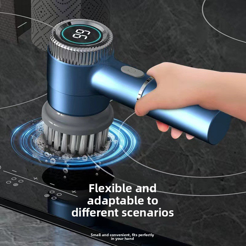 Rechargeable Handheld Cleaning Brush for Kitchen