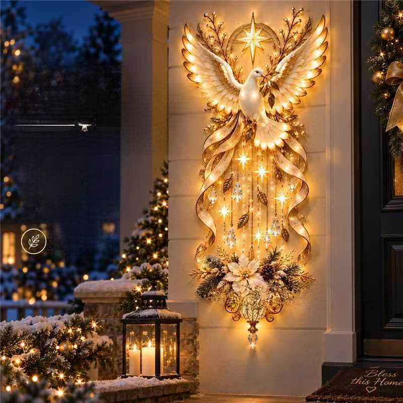 Bethlehem Star Lighted Nativity Wall Decor