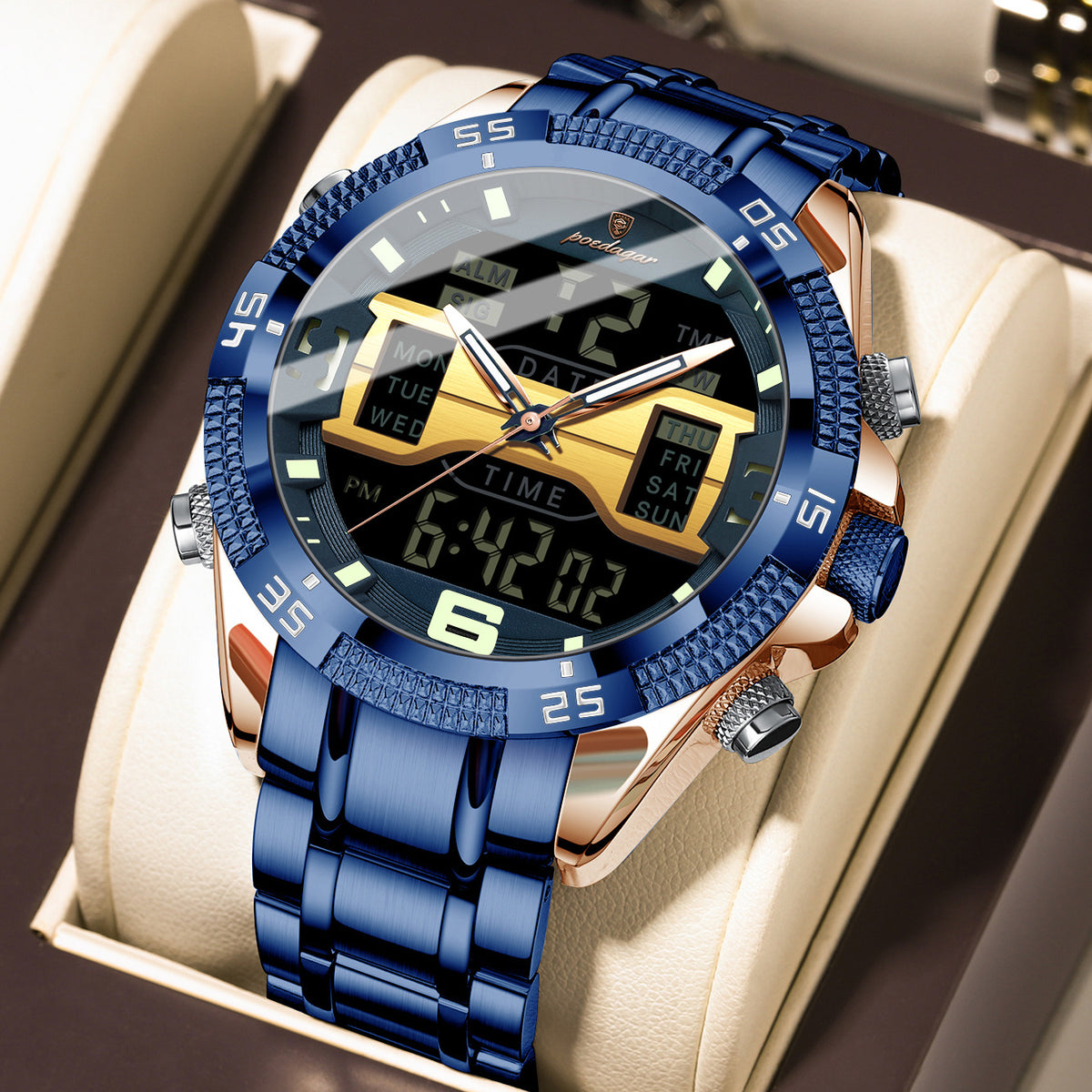 Men's Multifunction Electronic Watch