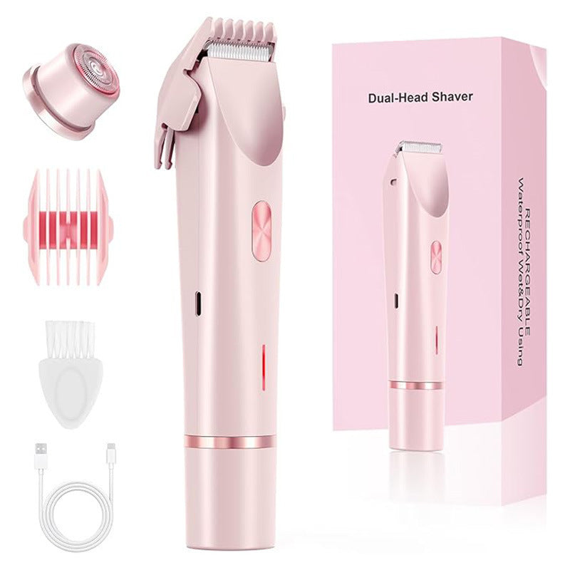 Waterproof rechargeable women's electric shaver