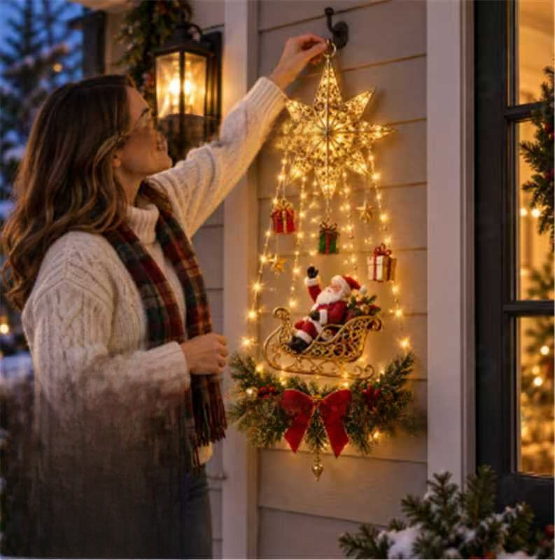 Bethlehem Star Lighted Nativity Wall Decor