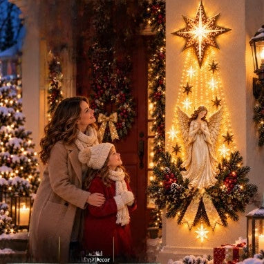 Bethlehem Star Lighted Nativity Wall Decor