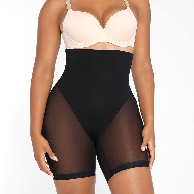 Women's Seamless High Waist Mesh Breathable Sculpting Shapewear Pants
