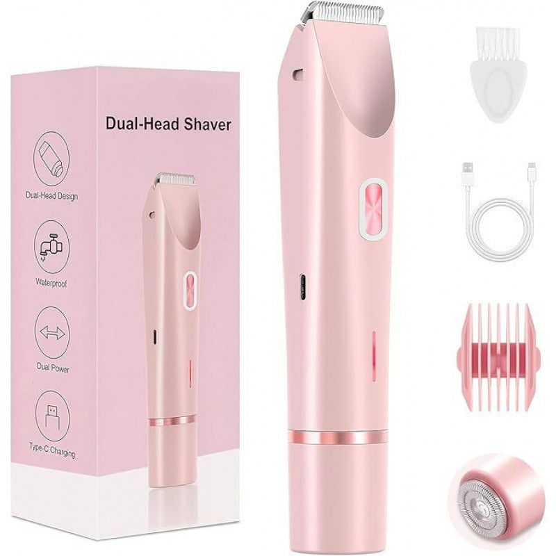 Waterproof rechargeable women's electric shaver