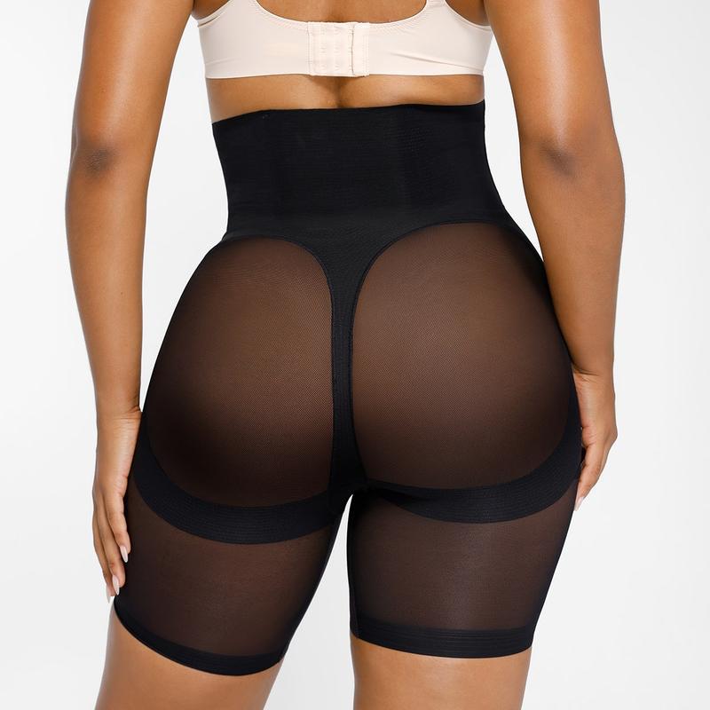 Women's Seamless High Waist Mesh Breathable Sculpting Shapewear Pants
