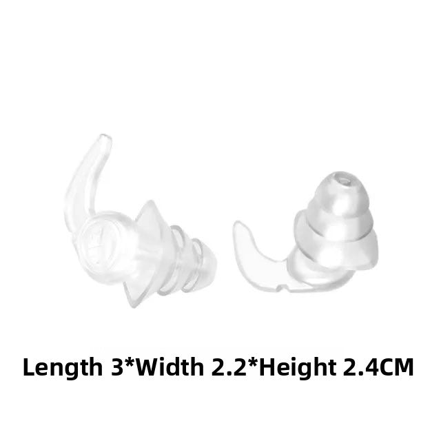 Soft Silicone Noise Reduction Earplugs