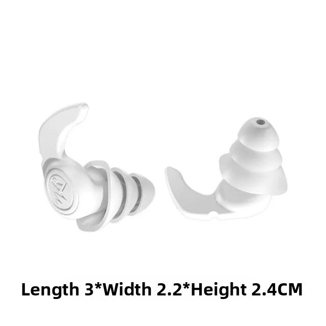 Soft Silicone Noise Reduction Earplugs