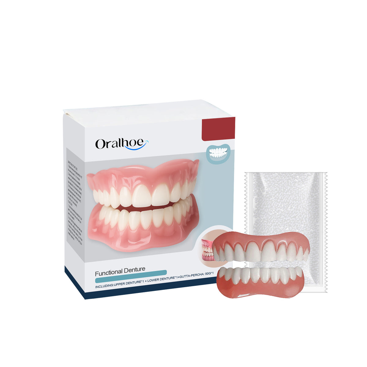 Dental prosthesis accessory set
