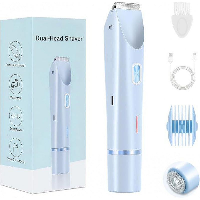 Waterproof rechargeable women's electric shaver