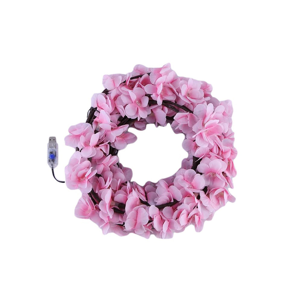 Remote Control LED Cherry Blossom Wall Light with 8 Lighting Modes