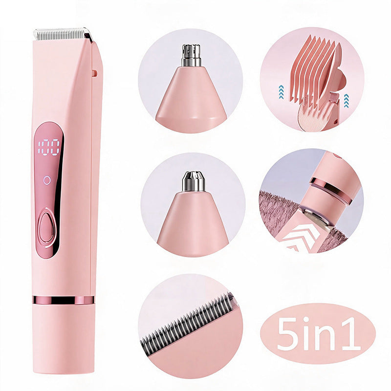 Waterproof rechargeable women's electric shaver