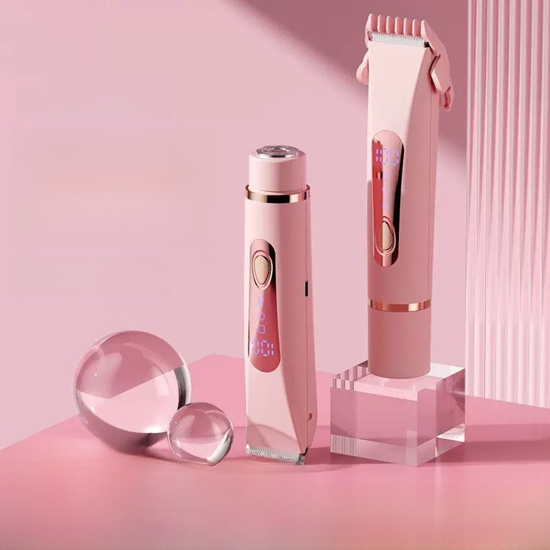 Waterproof rechargeable women's electric shaver