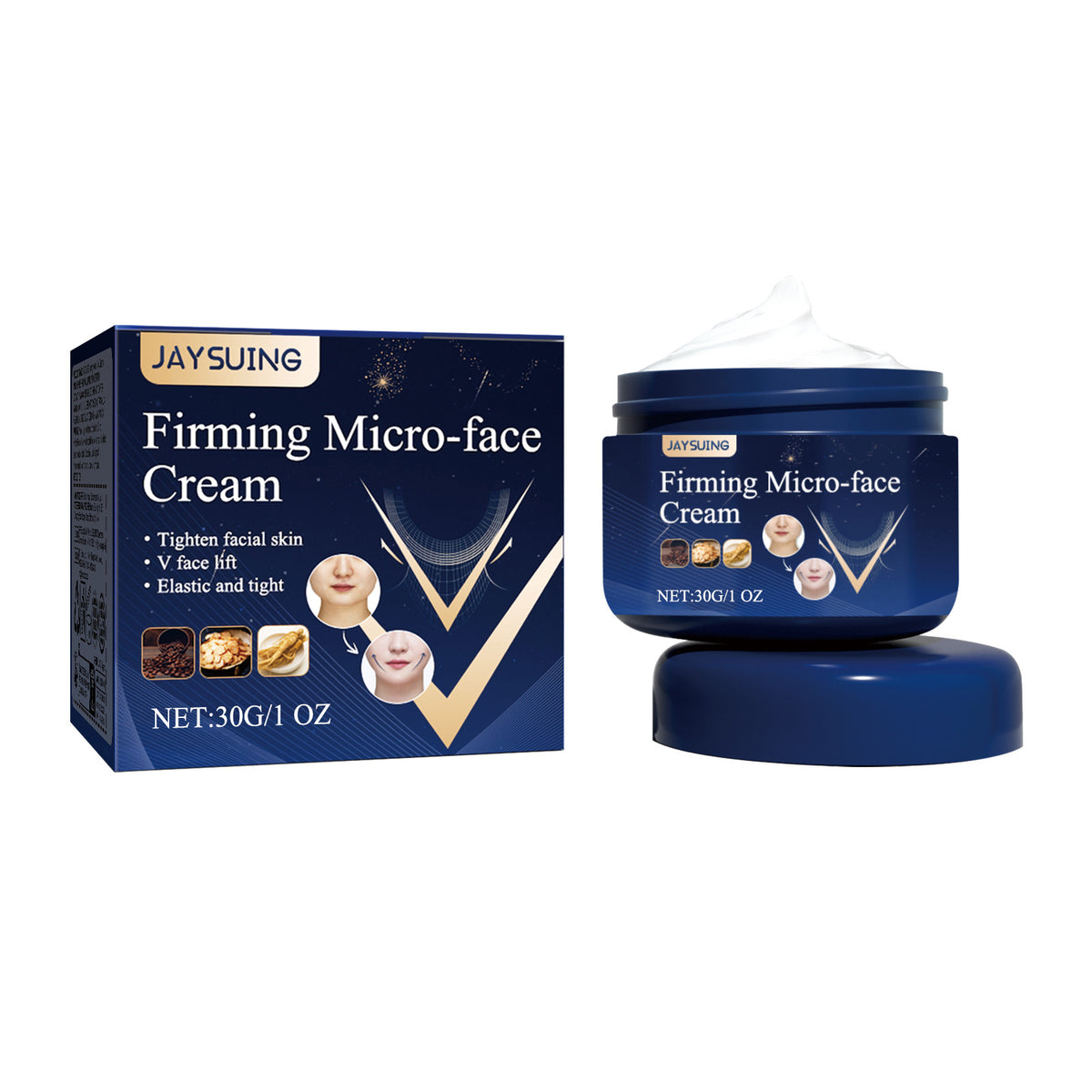 Moisturizing Facial Contour Cream Gentle Hydrating Massage Cream
