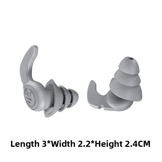 Soft Silicone Noise Reduction Earplugs