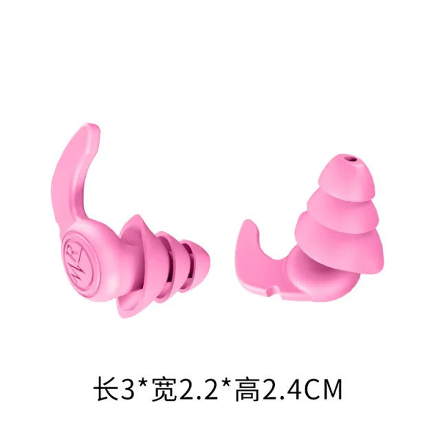 Soft Silicone Noise Reduction Earplugs