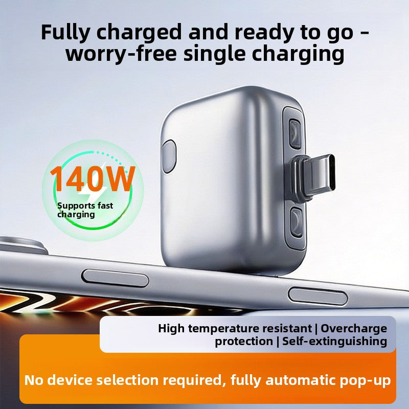 140W Super Fast Charger with Intelligent Power-Off Recognition