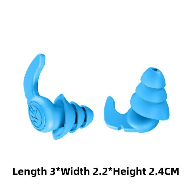 Soft Silicone Noise Reduction Earplugs