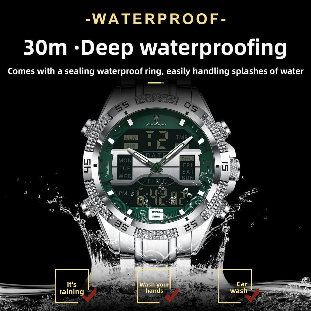 Men's Multifunction Electronic Watch