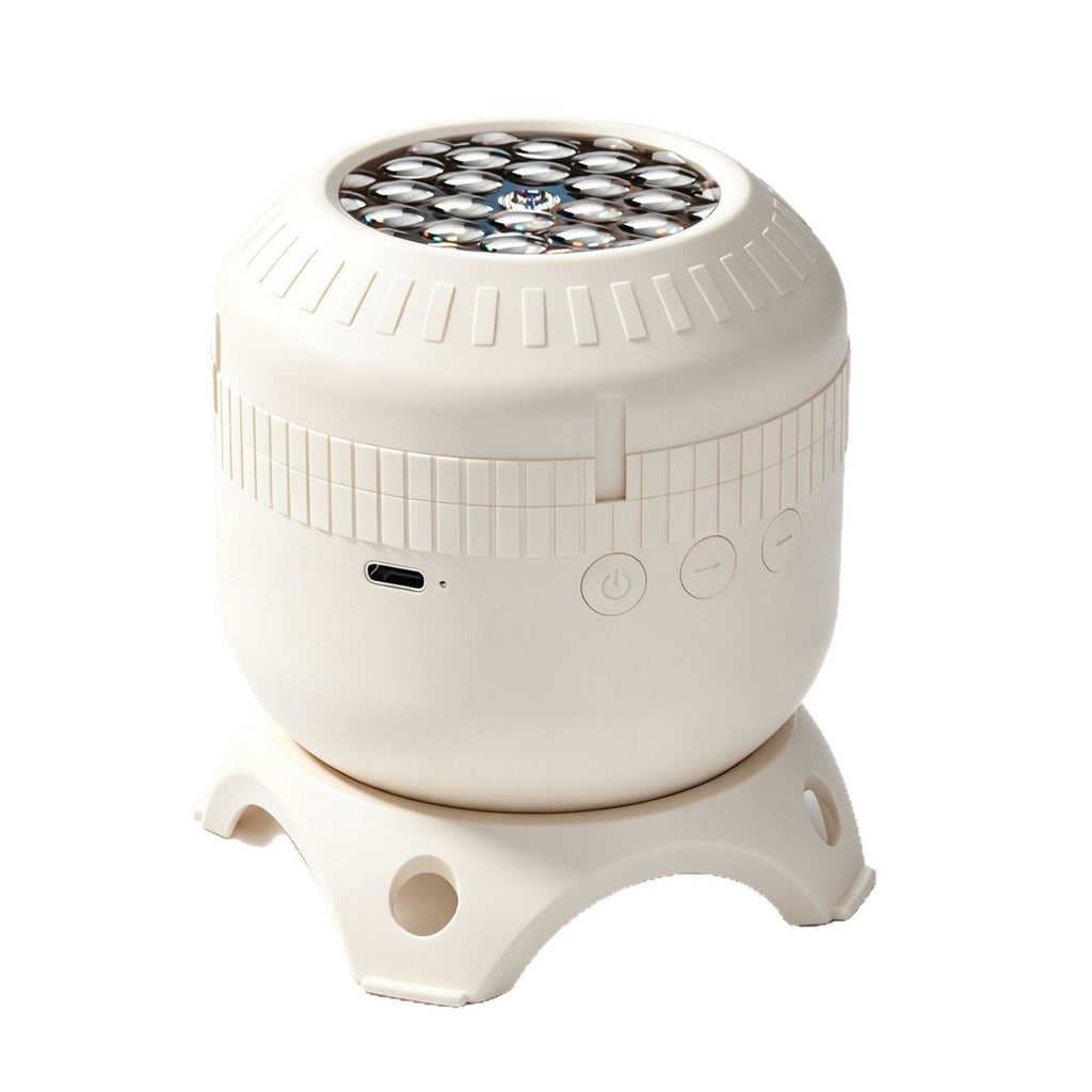 Rotating starry sky projector