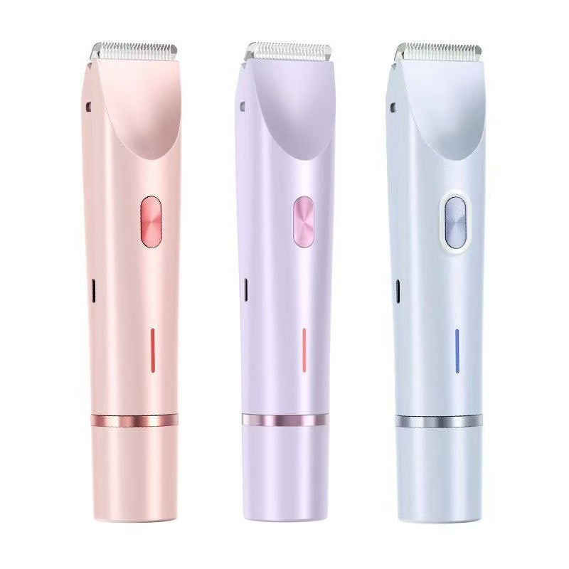 Waterproof rechargeable women's electric shaver