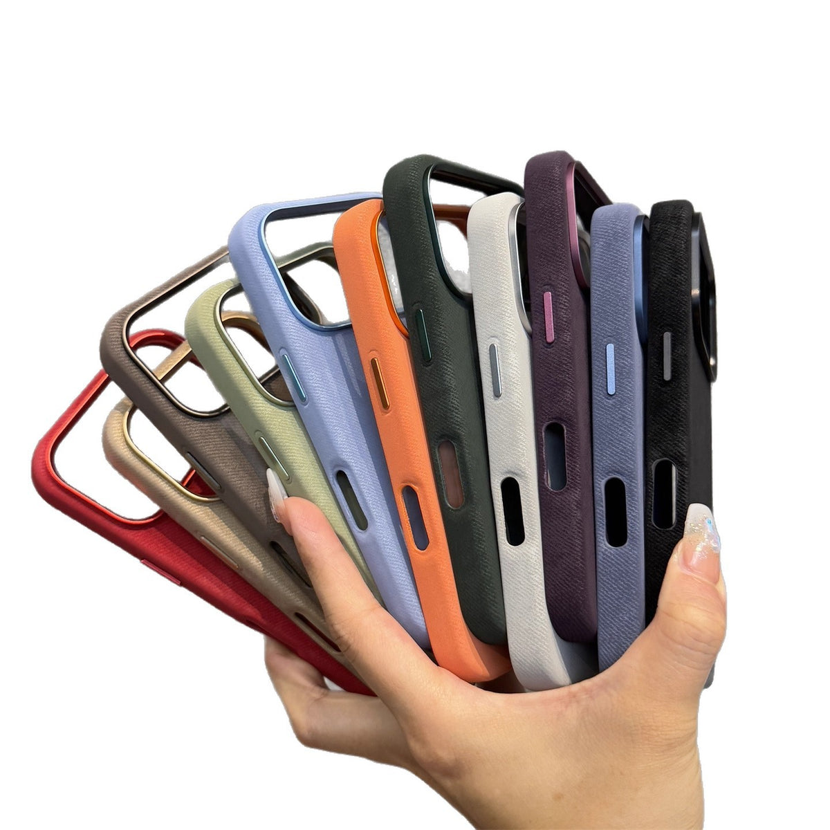 Flannel magnetic phone case