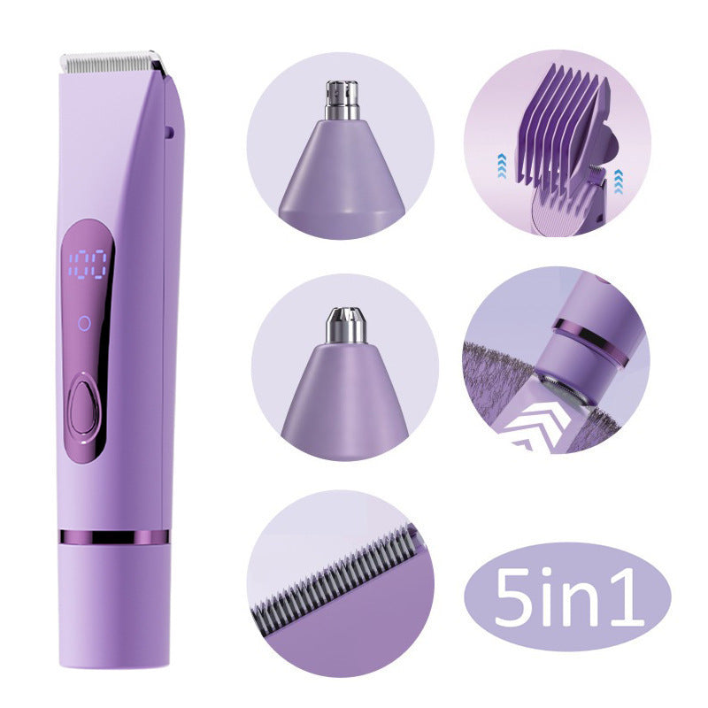 Waterproof rechargeable women's electric shaver