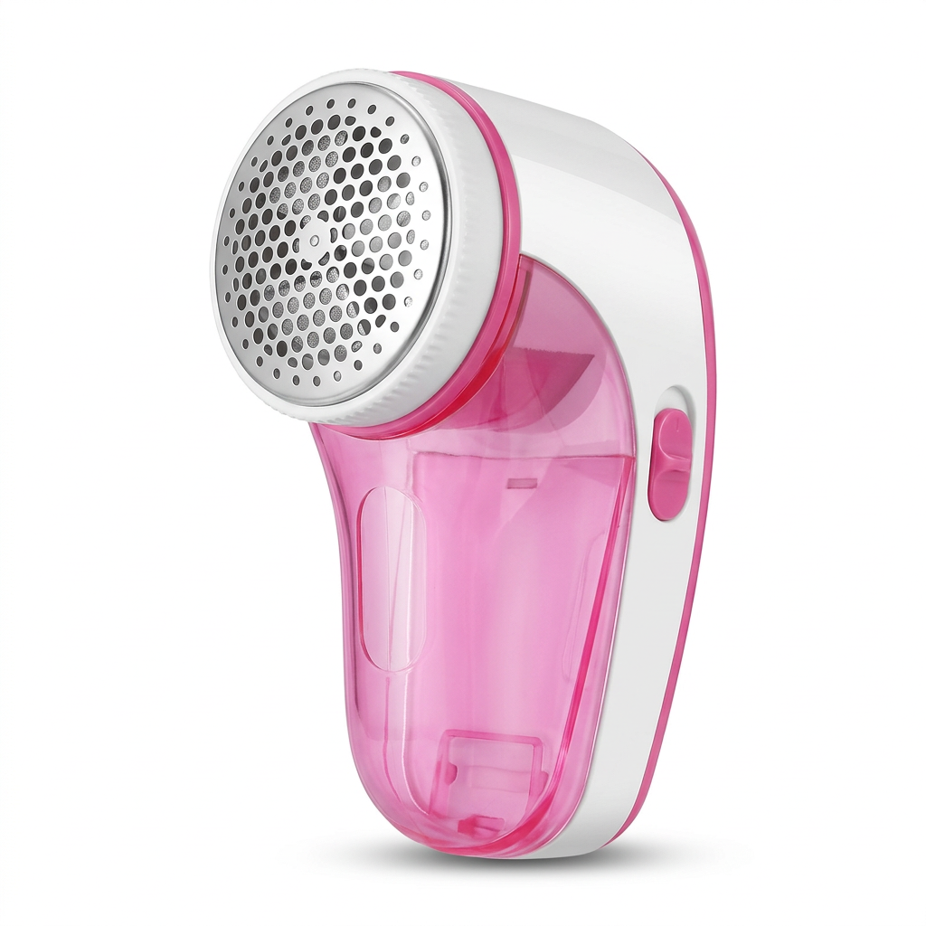 Handheld Fabric Lint Remover – Pink & White – Luvlifestyle